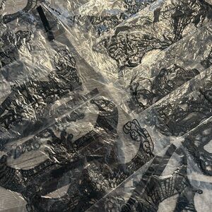 25pcs/set Elegant Black Lace Face Mask women sexy mask for party